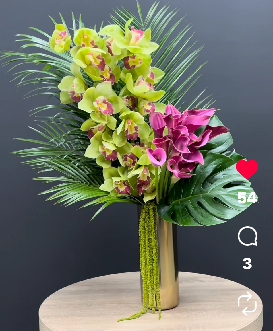 Florero Cristal Premium #008